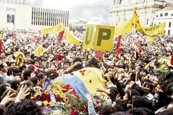 Exterminio de la UP. Imagen de RevistaLiber.org